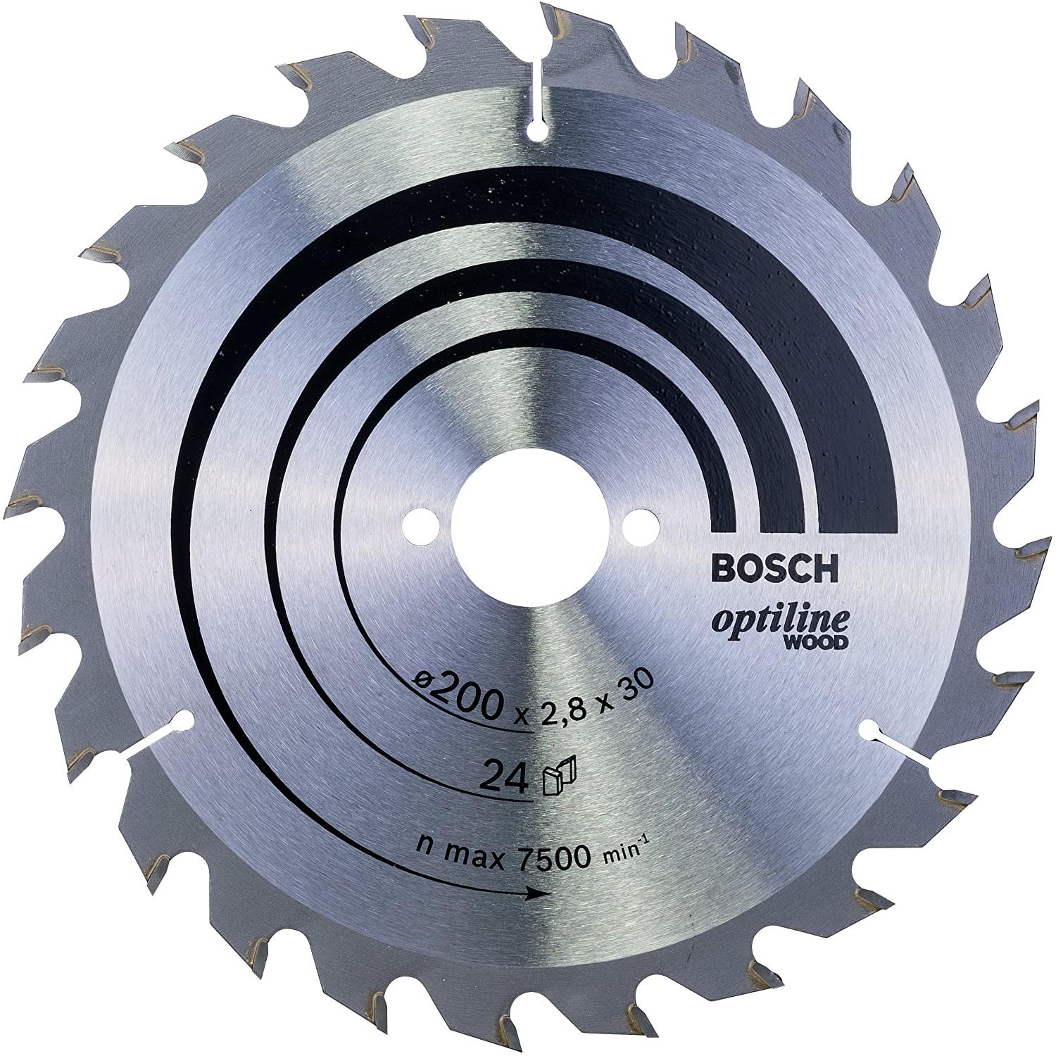 Bosch Professional Zubehör, Sägeblatt, PRO Wood Kreissägeblatt, 200 x 2.8 x 30 mm