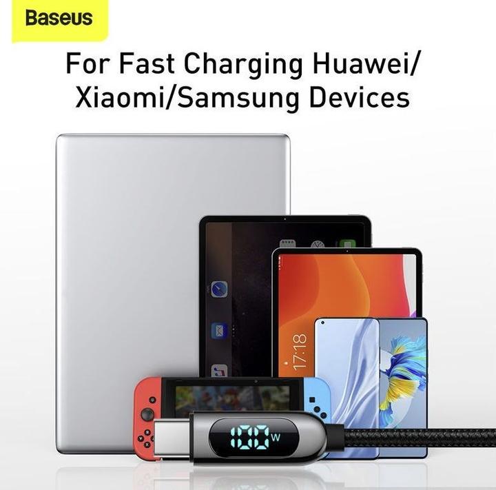 Produktbild Baseus C – C (1 m, USB 2.0, 100 W)