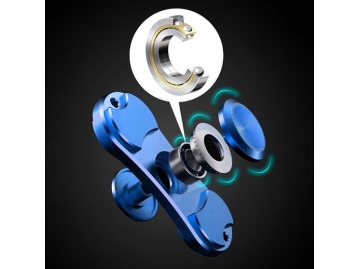 Immagine prodotto FidgetSpinner Duo Spinner a 2 ali in alluminio