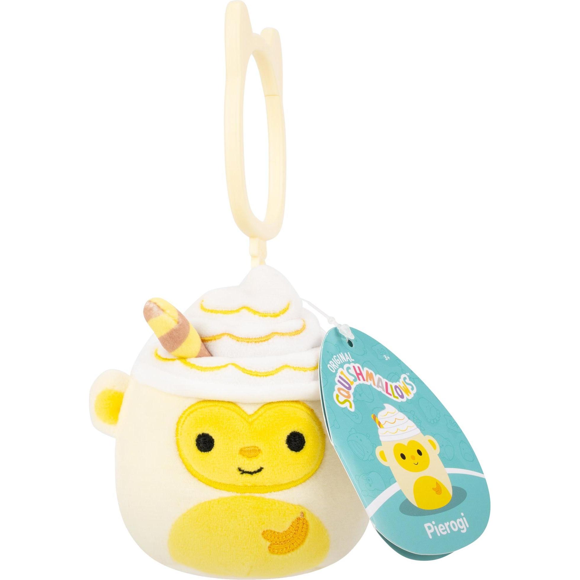 Squishmallows - 9 cm P24 Clip On -Pierogi (1299072)