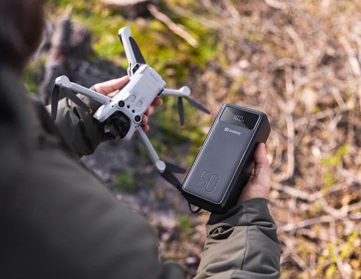 Produktbild Sandberg Powerbank USB-C PD 130W 50000 (50000 mAh, 100 W, 185 Wh)