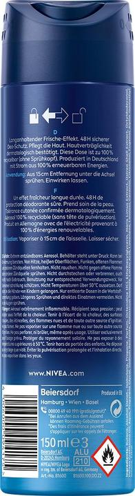 Image du produit NIVEA MEN Fresh Active Spray (Spray, 150 ml)