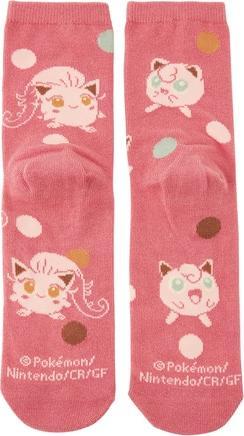 Actual product image Pokémon Jigglypuff & Scream Tail socks (23-25cm) (36 - 42)