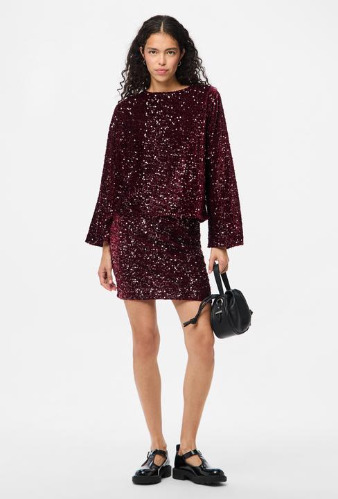 Produktbild Pieces PCKAM PAILLETTEN Minirock (M)