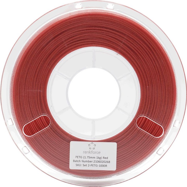 Produktbild Renkforce Filament Test-Sets PETG (PETG, 1.75 mm, 1000 g, Rot)