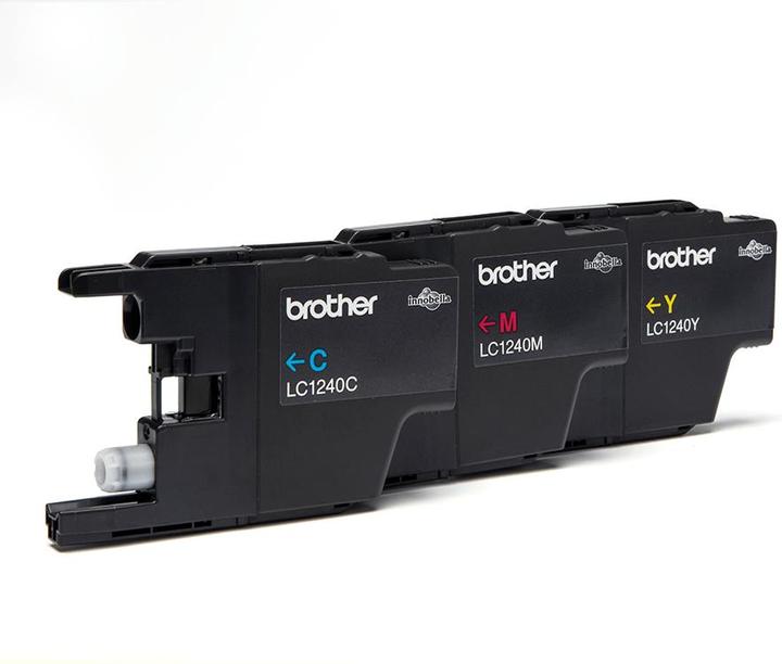 Image du produit Brother LC-1240 BLISTER ARC-EN-CIEL (M, C, Y)