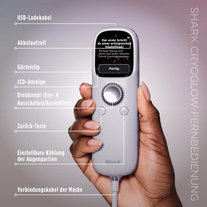 Produktbild Shark CryoGlow LED-Maske + FW312EUPL