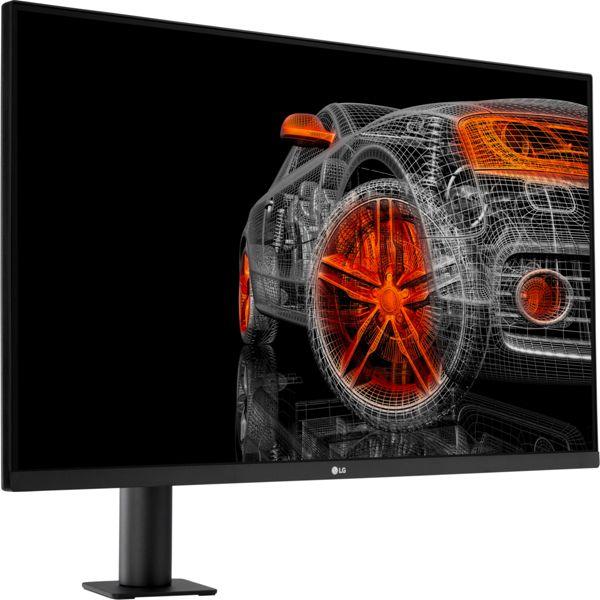 Produktbild LG 32UN880-B IPS Ergo Monitor DP 2xHDMI USB-C USB (3840 x 2160 Pixel, 31.50")