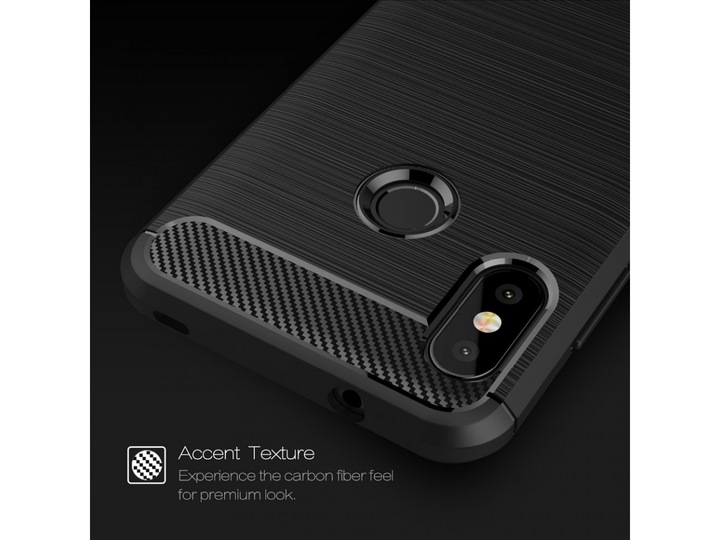Image du produit Screenguard Xiaomi Mi A2 Housse Carbon Brushed Soft TPU (Mi A2)