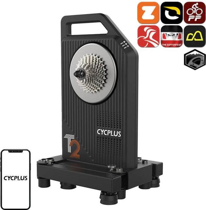 Actual product image Cycplus T2 smart bike trainer