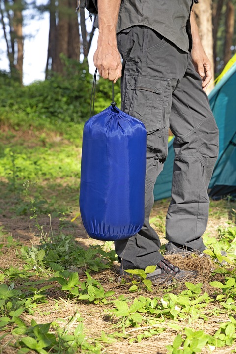 Actual product image Bestway 2-in-1 sleeping bag Wanderlite™ with integrated, inflatable sleeping pad 203 x 75 x 9 cm (198 cm)