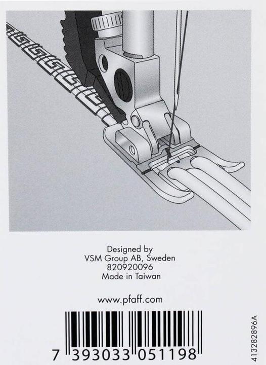 Produktbild Pfaff Drei-Loch-Garnfuss für Gruppe F G J L