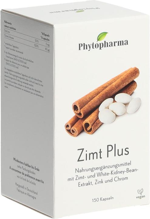 Produktbild Phytopharma Zimt Plus (1 Stück, Kapseln, 100 g)