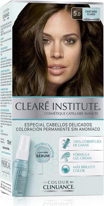 Actual product image Clearé Institute Cleare Institute Coloracion 5 0 Castano Claro Cabellos Delicados (Nº 5.0-castaño claro)