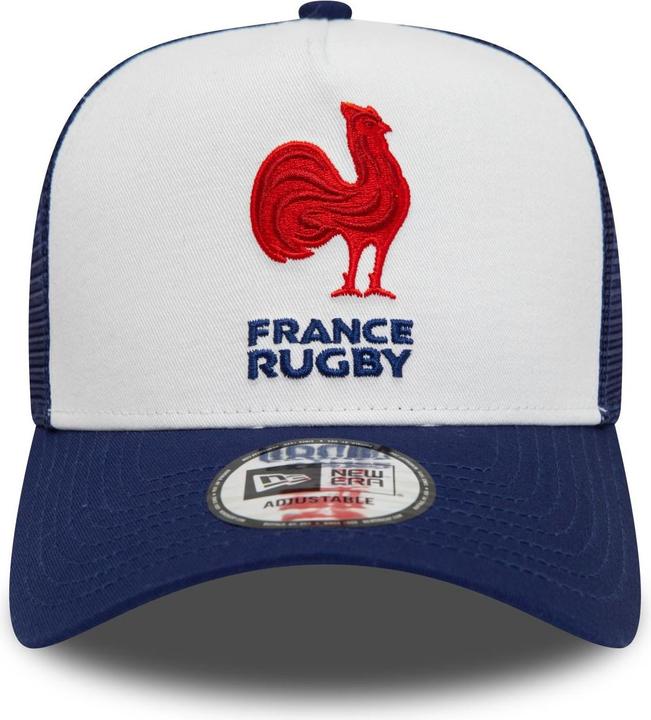 Actual product image New Era A-Frame Mesh Trucker Cap - French Rugby Federation