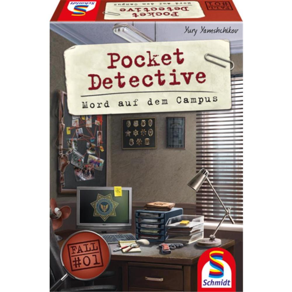 Schmidt Spiele Pocket Detective - Mord auf dem Campus (Deutsch)