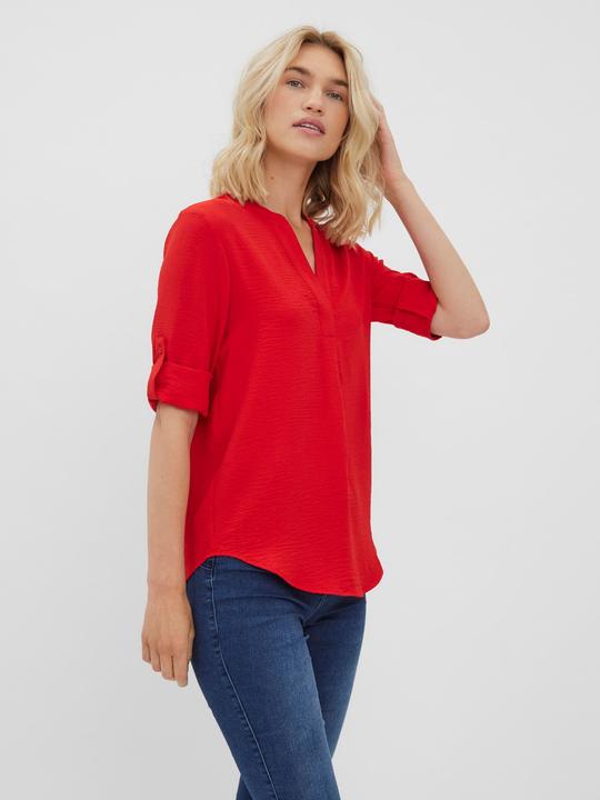 Produktbild Vero Moda V-Ausschnitt Bluse mit 3/4 Ärmeln (XS)