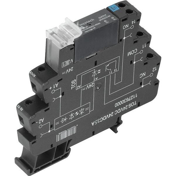 Weidmüller Optokoppler 230-203V 5A 5-33V Transistor 1127630000, Relais