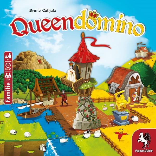 Produktbild Pegasus 57130G - Queendomino, 2-4 Spieler, ab 8 Jahren (DE-Ausgabe) (Deutsch)