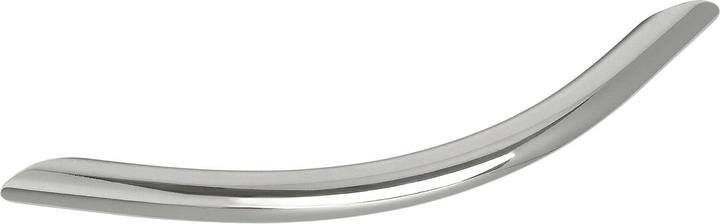 Grimme Griff Meduna Schubladengriff B 225 mm gebogen Möbelgriff Stahl verchromt poliert