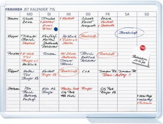 Image du produit Franken Agenda hebdomadaire (60 x 90 cm)