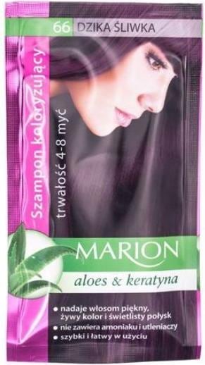 Marion Malvorlagen Shampoo, 66 Wildplum, 40 ml (Hit) (40 ml, Flüssiges Shampoo)