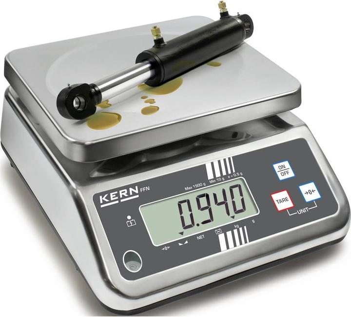 Produktbild Kern Edelstahlwaage mit Spritzwasserschutz