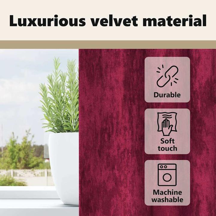 Actual product image vidaXL Curtains (140 x 175 cm)