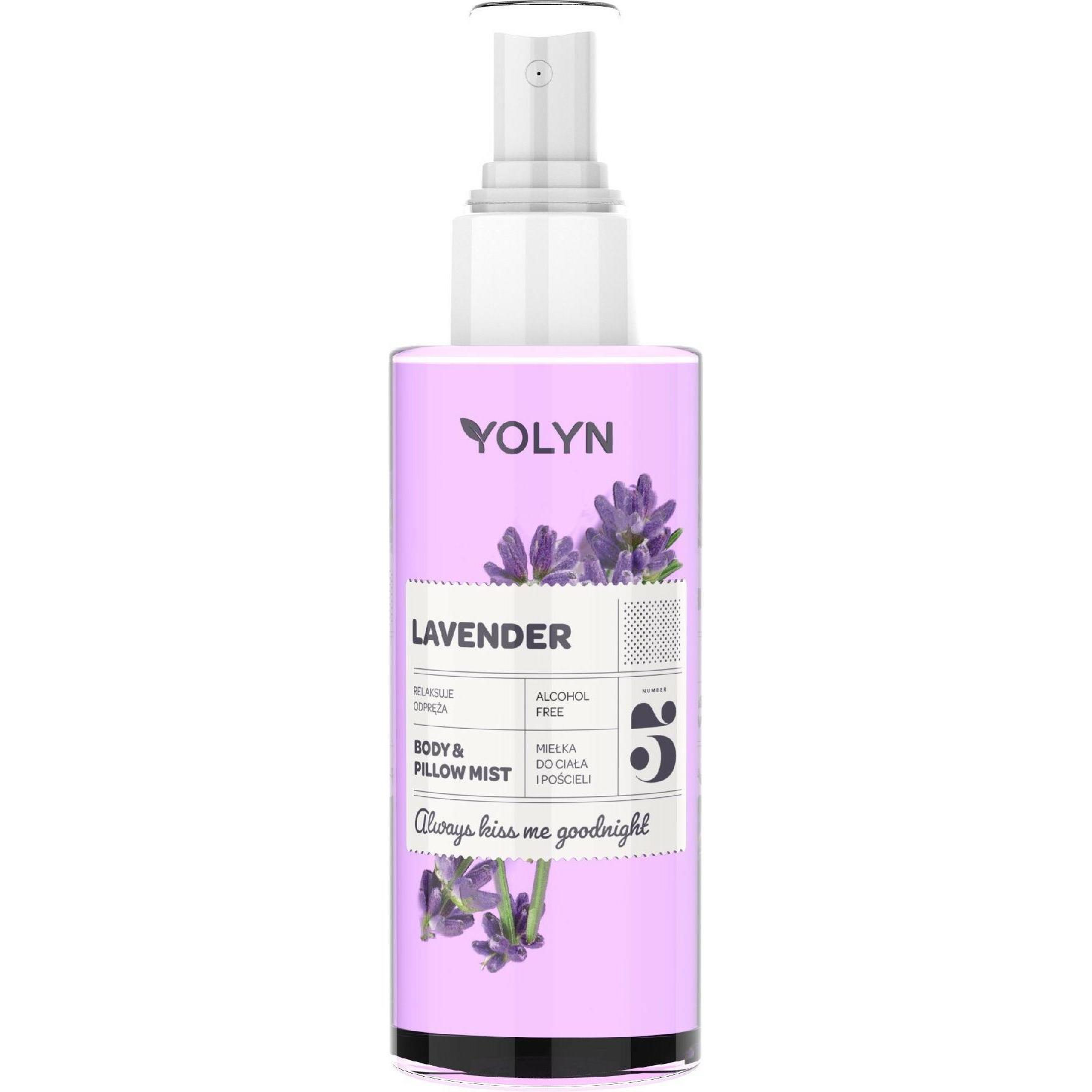 Tenex, Duschmittel, YOLYN Lavendel Körper- und Bettwäschespray 200 ml (200 ml)