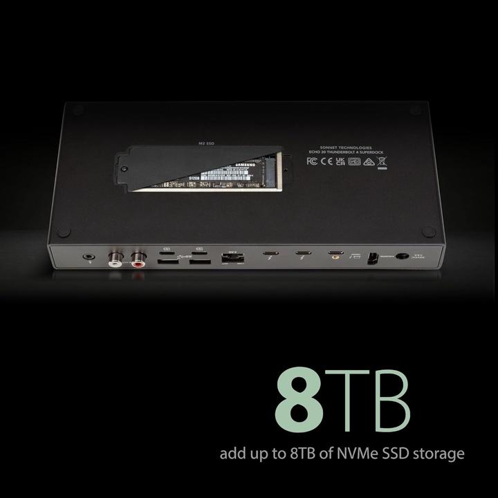 Produktbild Sonnet Echo 20 Thunderbolt 4 SuperDock (Thunderbolt, 20 Ports)