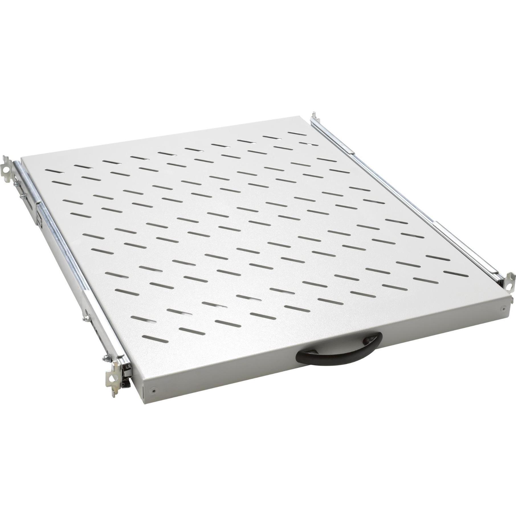 equip Scaffale variabile per alloggiamenti server, 1U gr, Accessori per armadio rack, Grigio