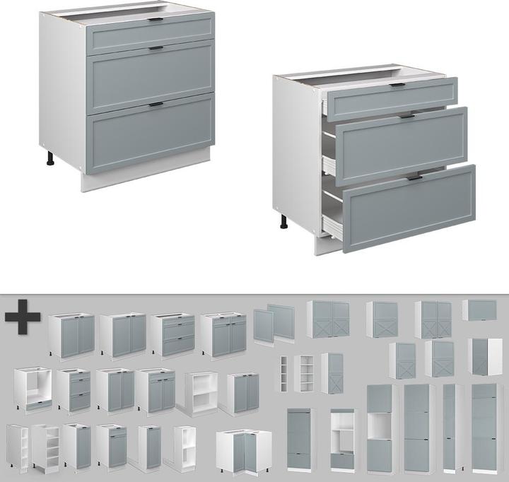 Actual product image Vicco Küchenunterschrank Fame-Line