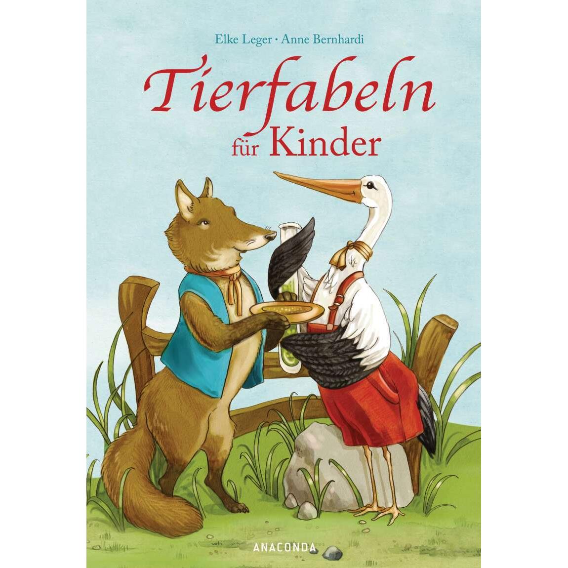 Thumbnail - Tierfabeln für Kinder, Kinderbücher von Anne Bernhardi, Elke Leger
