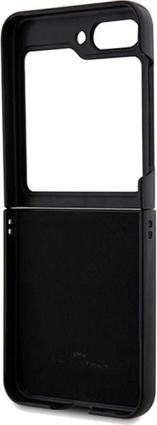 Produktbild BMW BMHCZF5SLLBK Z Flip5 F731 czarny/black Leather Hot Stamp (Samsung Galaxy Z Flip5)