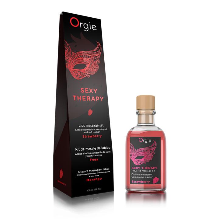 Immagine prodotto Orgie Lips Massage Kit Strawberry (100 ml)