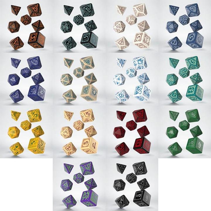 Actual product image Q Workshop SPAT82 - Pathfinder Hell's Rebels Würfelset (7)