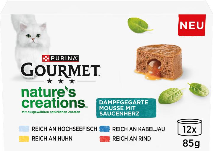 Produktbild Gourmet Nature's Creations Mousse (Adult, 1 Stk., 1020 g)
