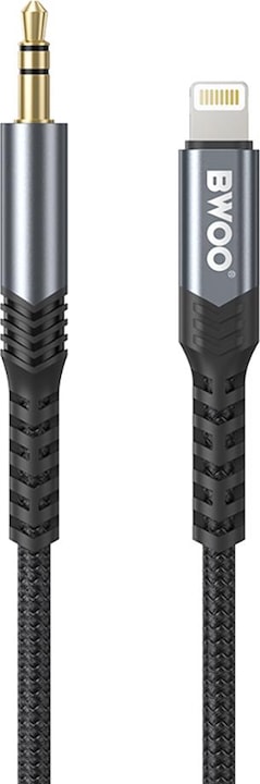 Bwoo audio cable BO-AUX068 aux 3.5mm-lightning (3.5mm jack, iPhone, Various, iPad, Macbook)