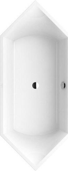 Produktbild Villeroy & Boch V&B Einbauwanne SQUARO Slim Line Sechseck 1900x800mm we (185 l, 190 cm, 80 cm)