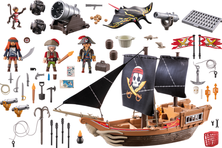 Produktbild Playmobil Grosses Piratenschiff (71530, Playmobil Pirates)