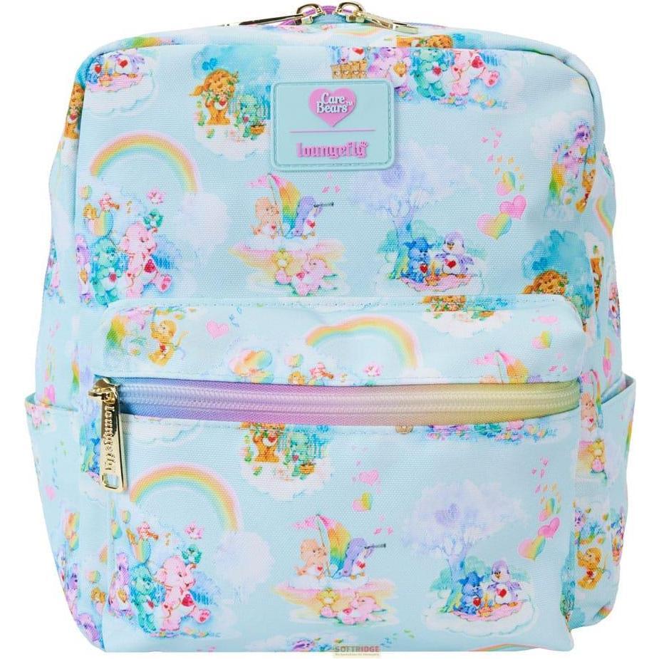 Funko Loungefly: Care Bears - Care Bears Cousins - AOP Nylon Small Square Mini Backpack