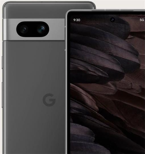 Productafbeelding Google Pixel 7a (128 GB, Houtskool, 6.10", SIM + eSIM, 64 Mpx, 5G)