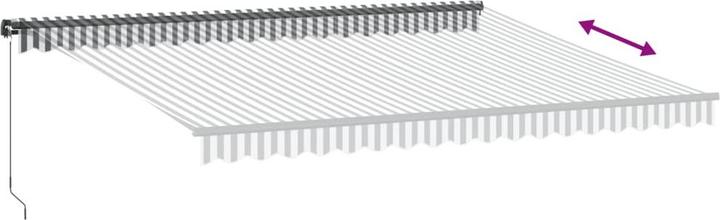 Produktbild vidaXL Einziehbare Markise (3.50 m)