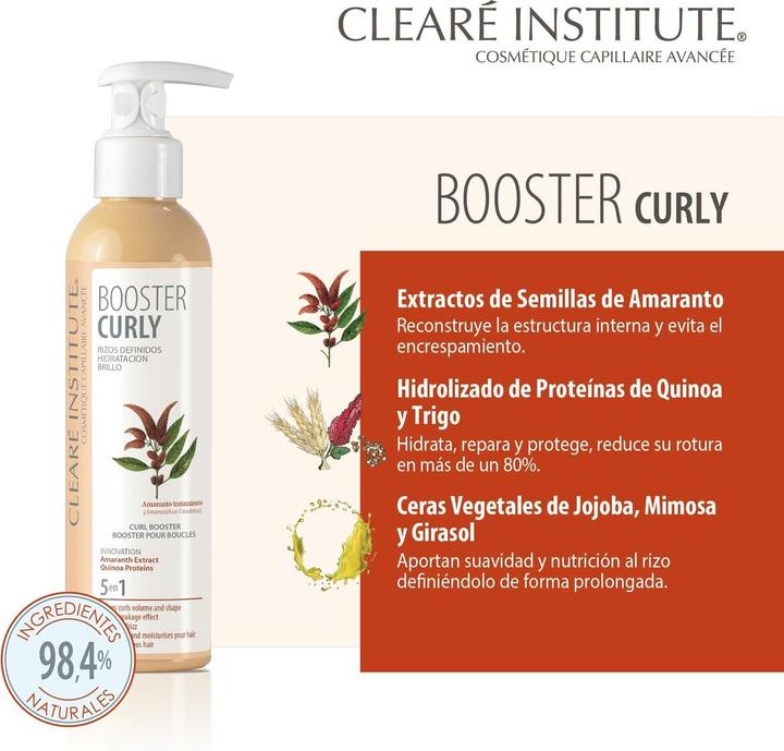 Actual product image Clearé Institute Booster Curly Defined Curls Moisture Shine 200ml (200 ml)