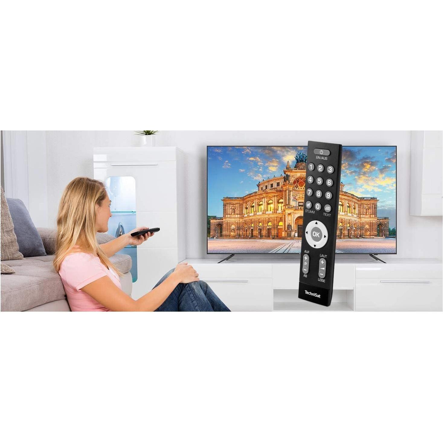 Thumbnail - TechniSat IsiZapper (Universal Fernbedienung, Radio Frequency (RF)), Fernbedienung, Schwarz