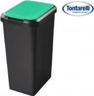 Image du produit Tontarelli recyclage poubelle peut double ouverture Vue du co (45 l)