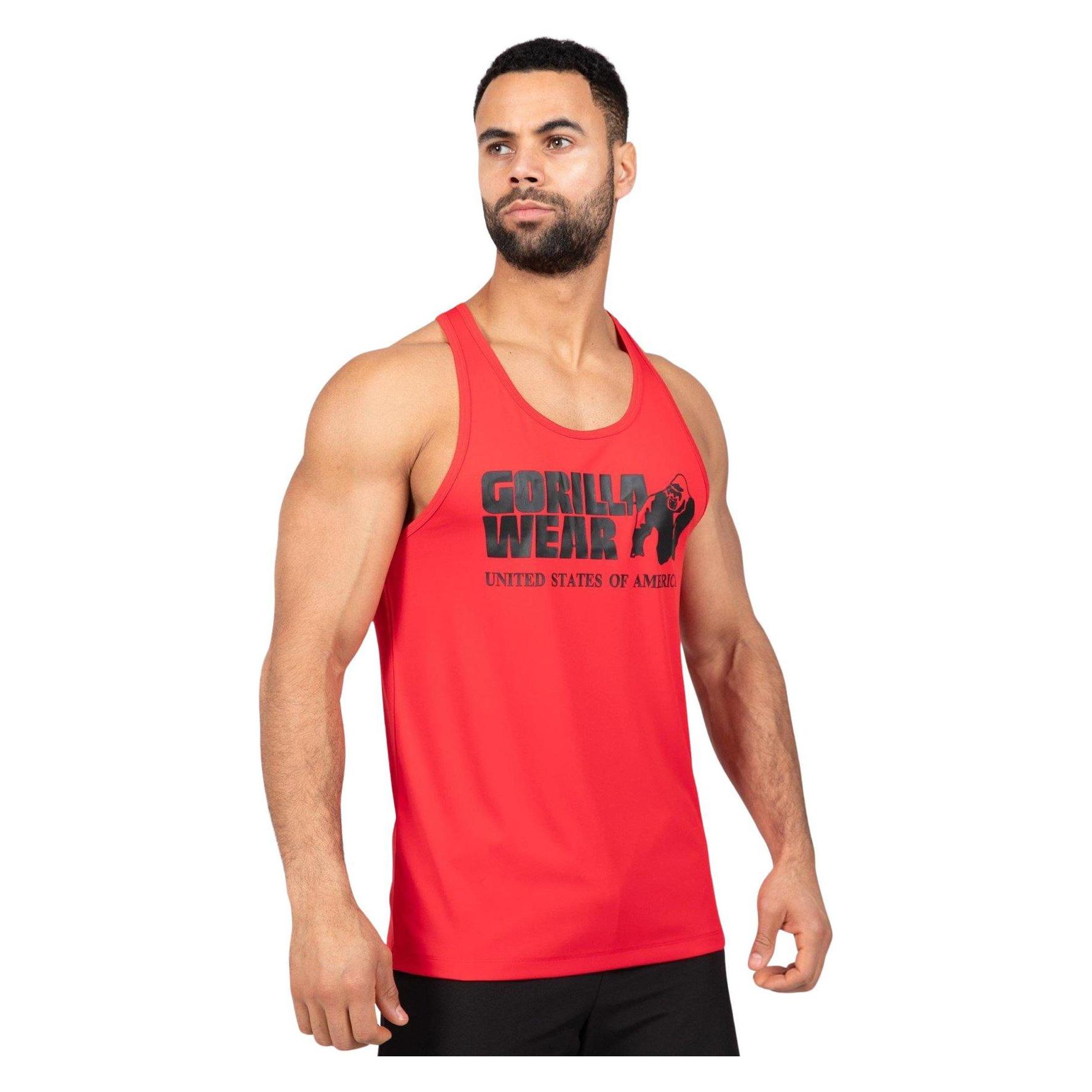 Gorilla Wear, Herren, Sportshirt, Classic (Xl), Rot, Xl