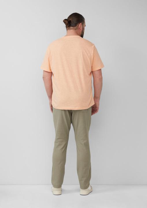 Actual product image S.Oliver Hose Detroit: Cropped-Hose aus Leinenmix im Relaxed Fit (W44/L32)