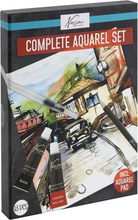 Actual product image Grafix Watercolour paint box, 13 pcs.