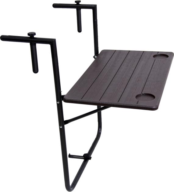 Actual product image Garden Pleasure Tabora balcony hanging table plastic coffee 60.0 x 60.0 x 73.0 - 83.5 cm